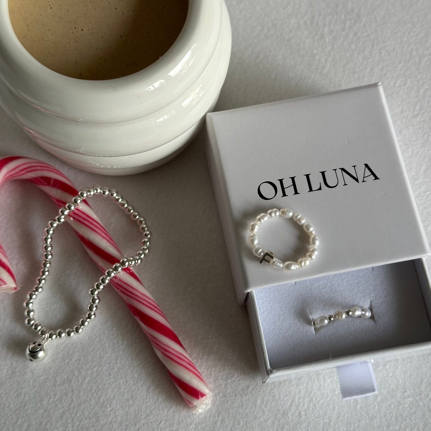 Armband Smiley silber