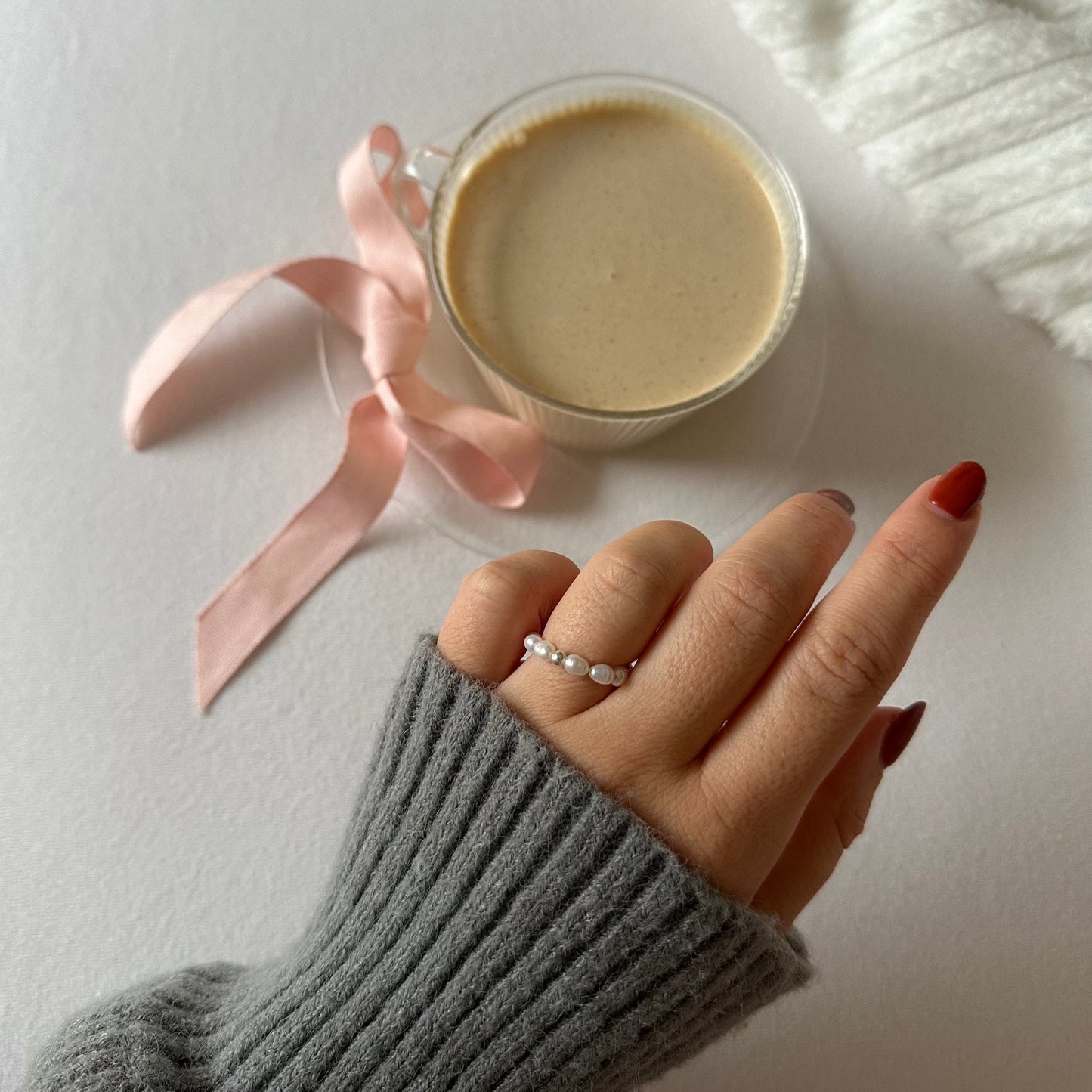 Ring Perla silber