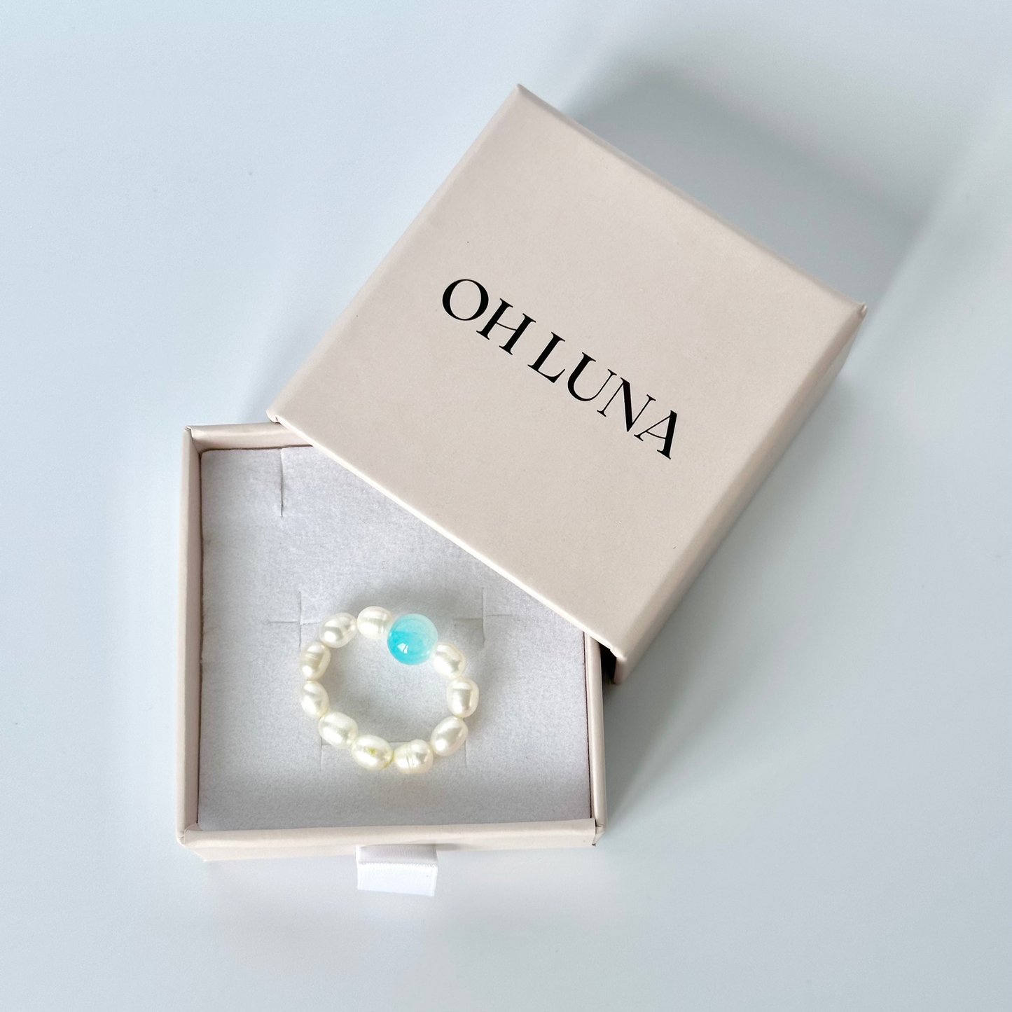 Ring Malina blau